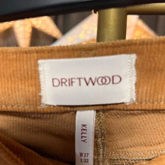 Driftwood Kelly Embroidered Bootcut Cord Pants in Falling Sunflower - Picture 10 of 10